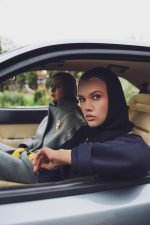 Xanthe palton gri stofa lana - imagine 4