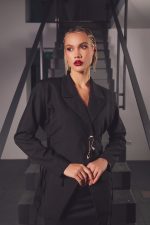 Amy sacou stofa lana gri - imagine 2