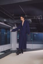 Elektra sacou stofa lana albastru indigo - imagine 3