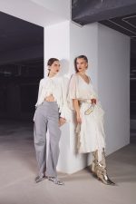 Freira pantalon gri stofa lana - imagine 3