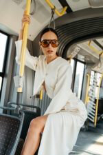 Harlow sacou stofa lana crem - imagine 3