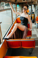 Essie fusta matase peliculizata maro - imagine 4