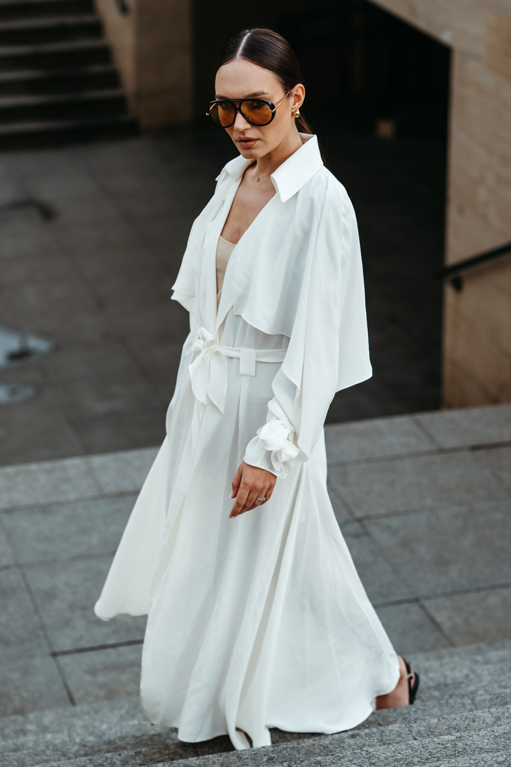 DSC06812 Monroe rochie matase ivory - imagine 1