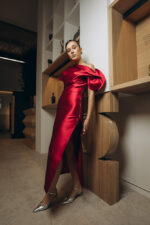 Elzette rochie tafta matase