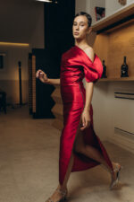 Elzette rochie tafta matase - imagine 6