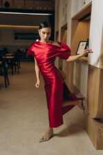 Elzette rochie tafta matase - imagine 5