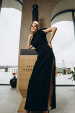 Christa rochie vascoza neagra