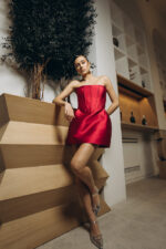 Charlene rochie tafta matase