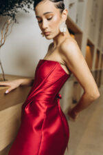 Charlene rochie tafta matase - imagine 3