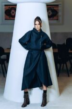 Yolandie Jacheta tip bomber stofa lana - imagine 3