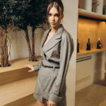 Erika fusta stofa lana