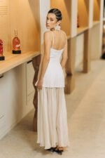 Heleen rochie matase - imagine 5