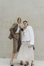 Rozanne fusta plisata bej - imagine 5