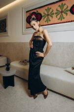 Tessa Rochie stofa subtire lana - imagine 5