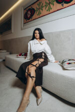 Zelna Fusta stofa lana - imagine 2