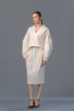 Ava compleu bumbac fusta si camasa