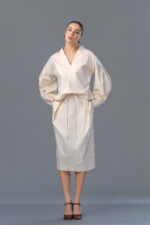 Ava compleu bumbac fusta si camasa - imagine 2