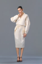 Ava compleu bumbac fusta si camasa - imagine 3