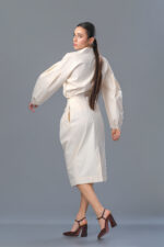 Ava compleu bumbac fusta si camasa - imagine 4